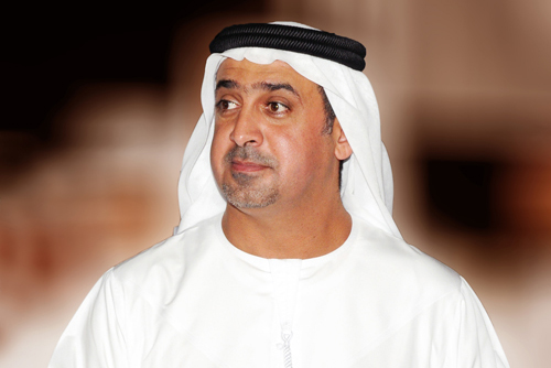 UAE’s Sultan bin Sheikh Khalifa Meets with Egypt’s Sherif Ismail