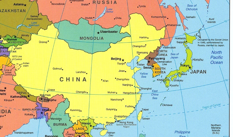 China Constructing New Platform in East China Sea