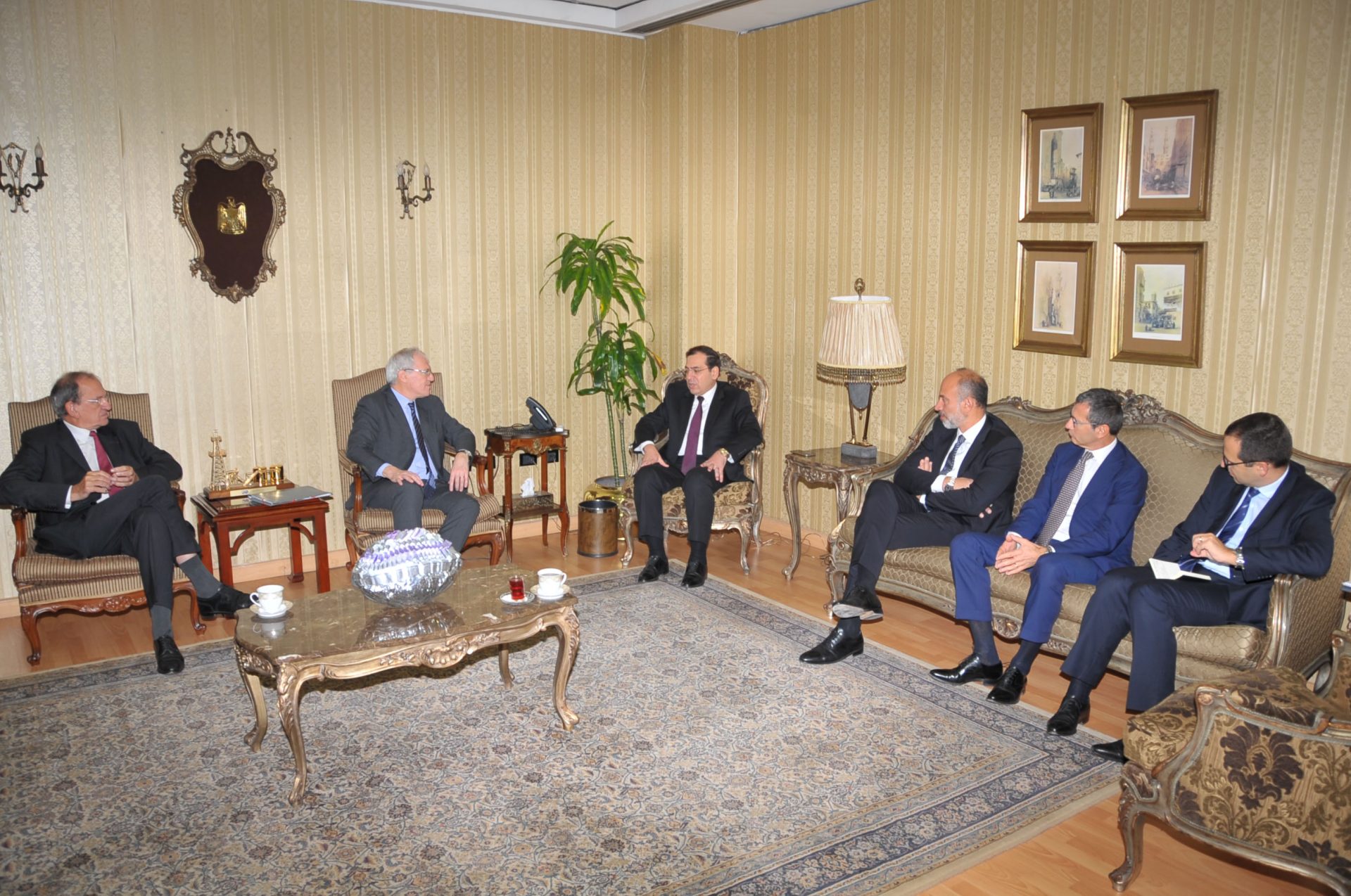 Tarek El Molla in Energy Talks with Head of EDF