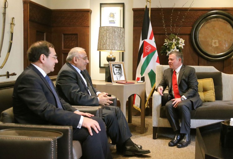 Tarek El Molla Meets with King Abdullah