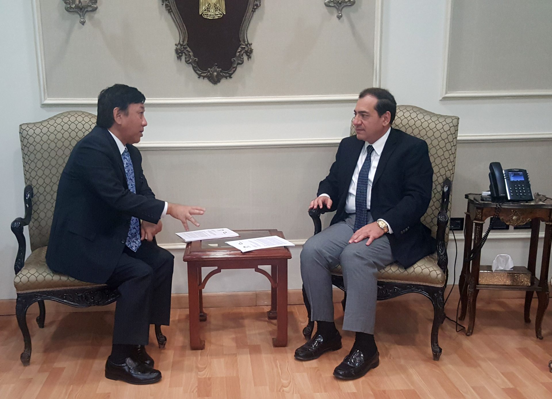 El Molla Met with Japan’s Ambassador