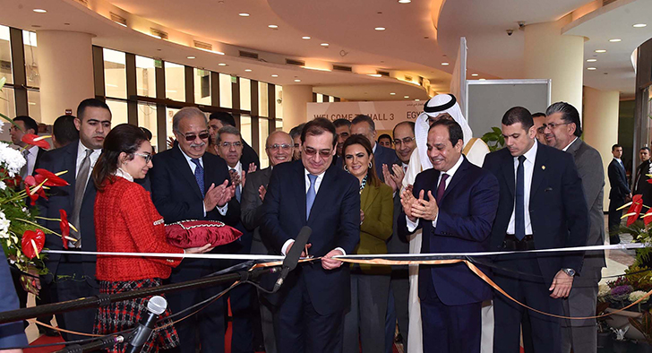 President El Sisi Inaugurated EGYPS 2017 Exhibition