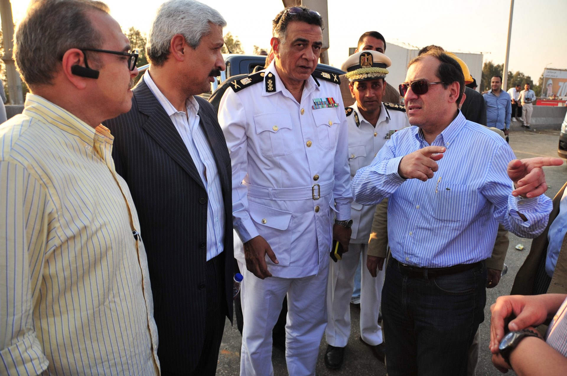 Katameya-Suez Pipeline Caught Fire