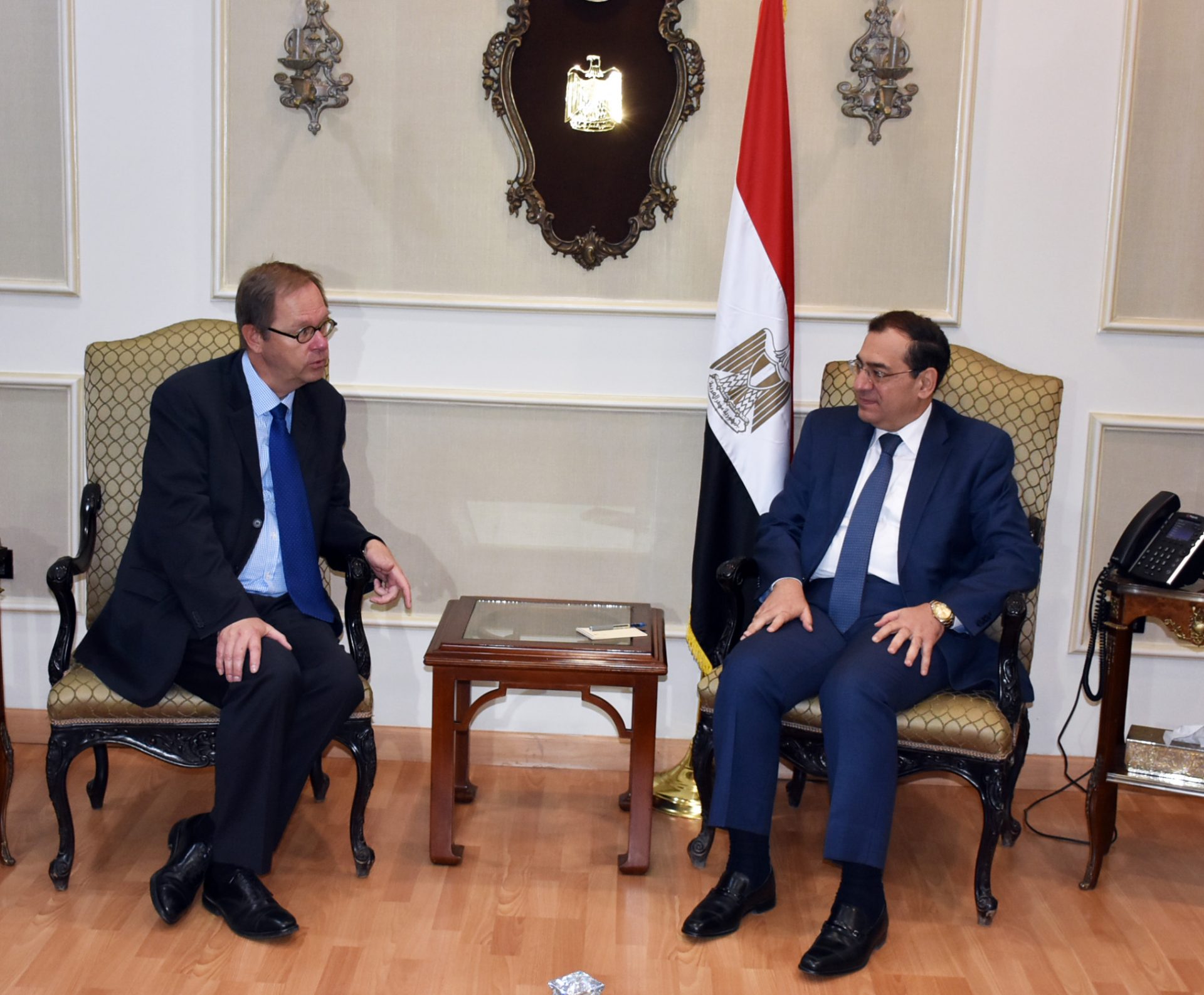 El Molla Meets Norwegian Ambassador to Egypt