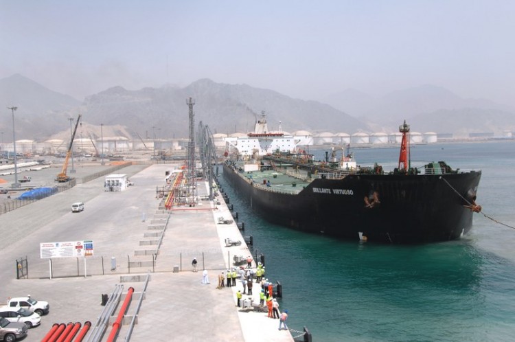 Fujairah Oil Stocks Increase