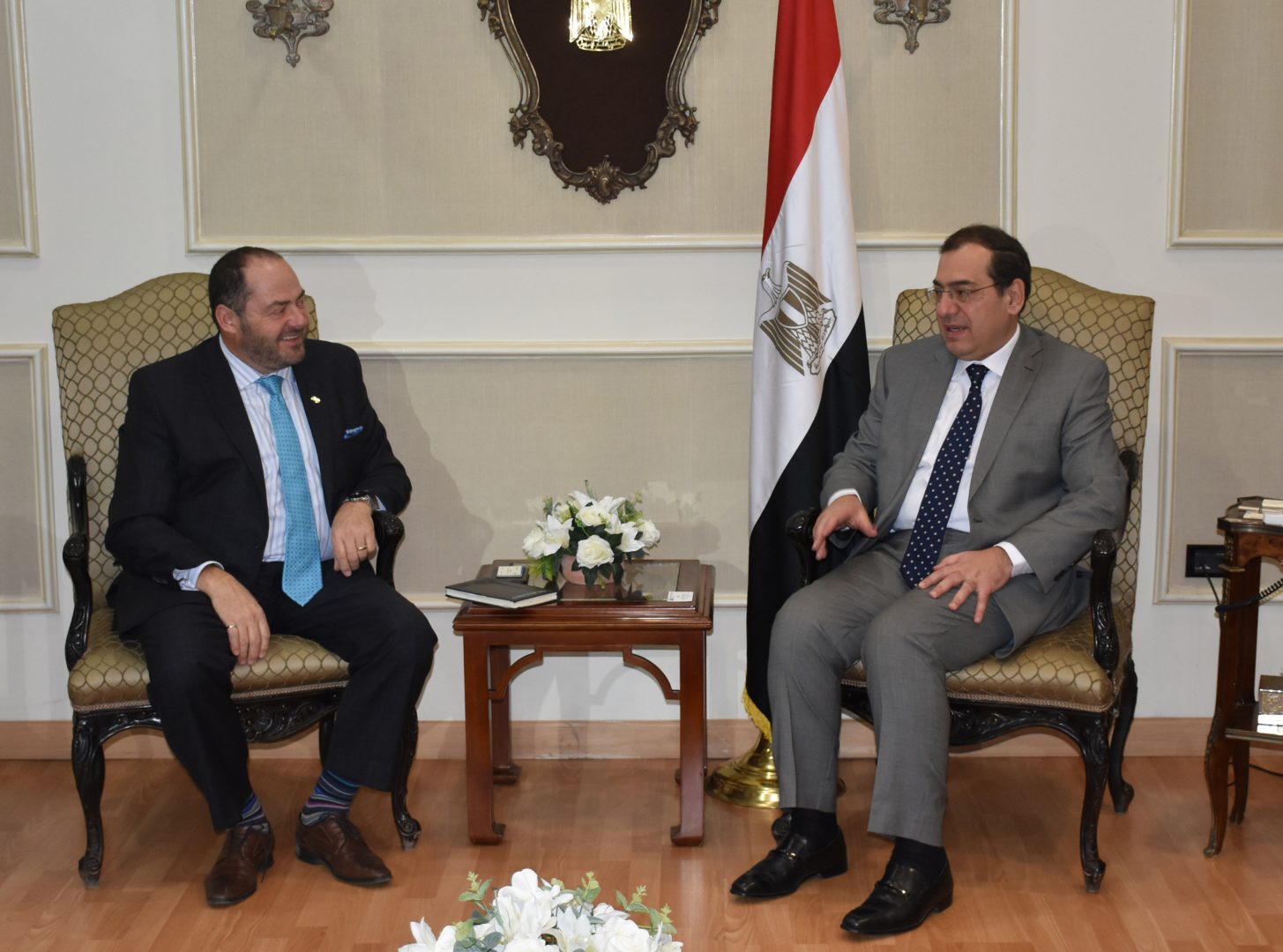 El Molla Meets with SPE President