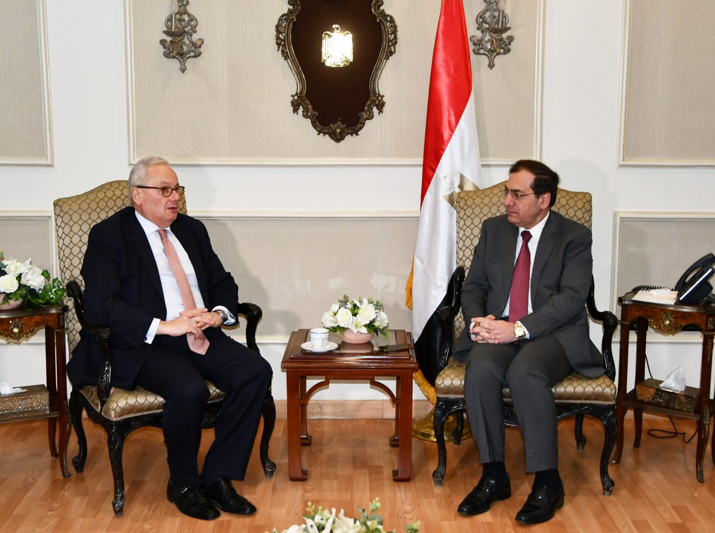 El Molla Discusses Egyptian-Italian Collaboration