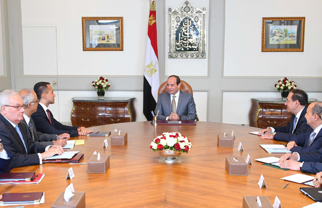 Sisi Discusses Energy Sector Cooperation with Italian Deputy PM