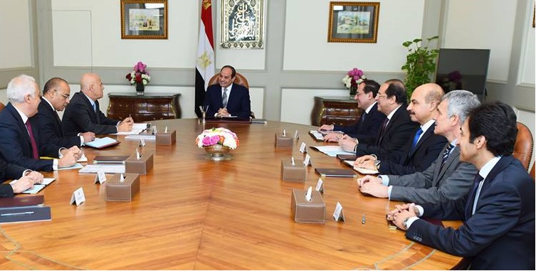 El Sisi Praises Eni Business in Egypt