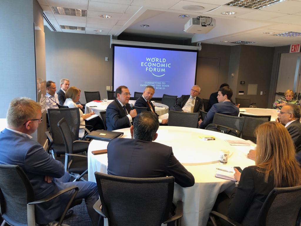 El Molla Reviews Petroleum Strategy at World Economic Forum