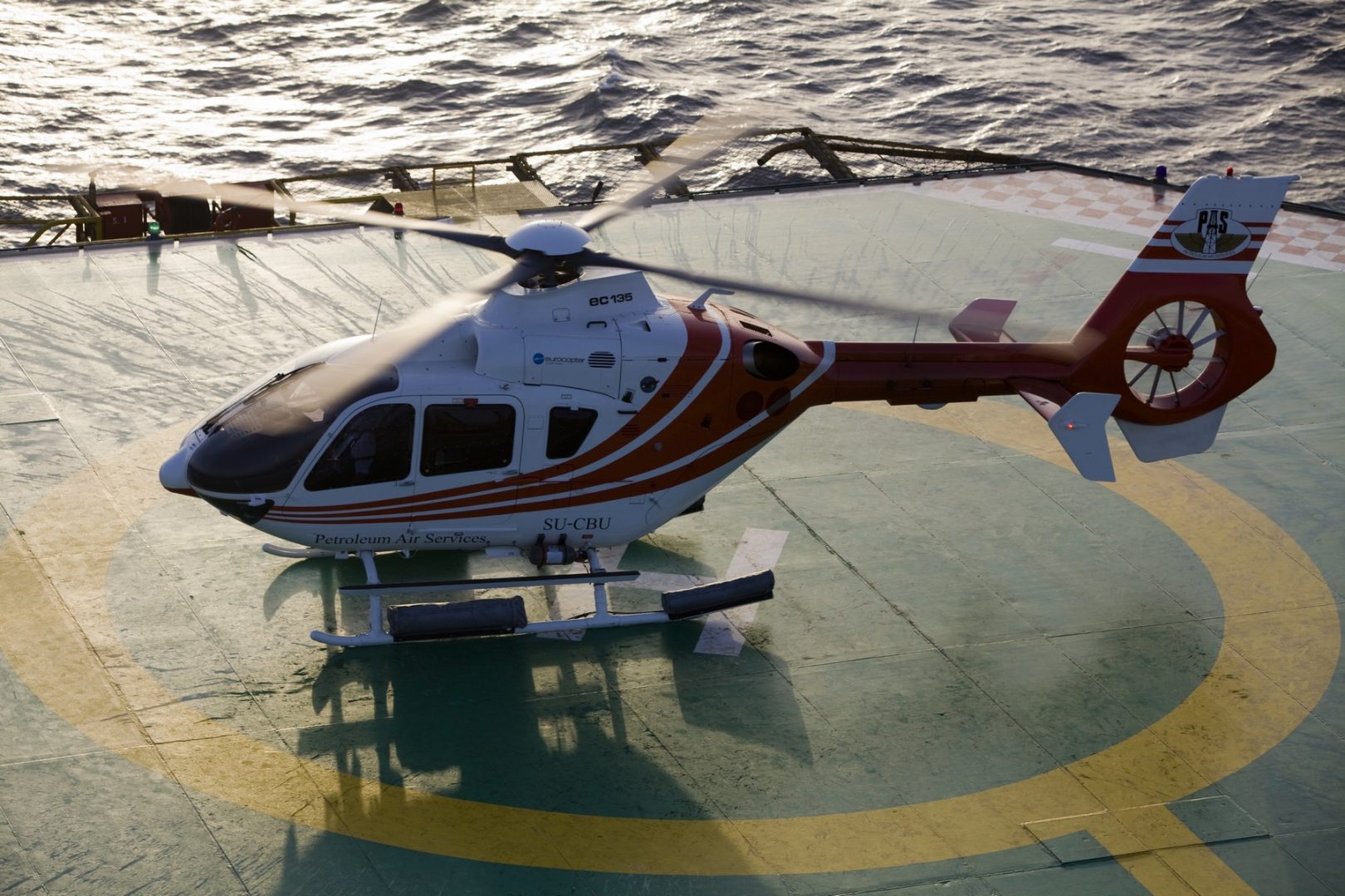 PAS Plane Makes Forced Landing Near Port Said