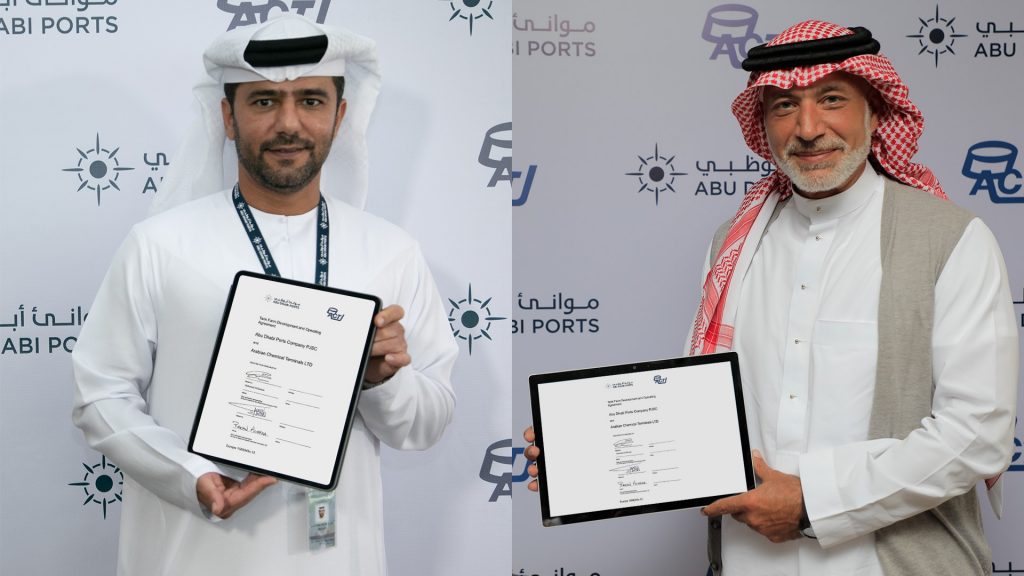 Abu Dhabi Ports, ACT Sign Agreement to Build Bulk Liquid Storage