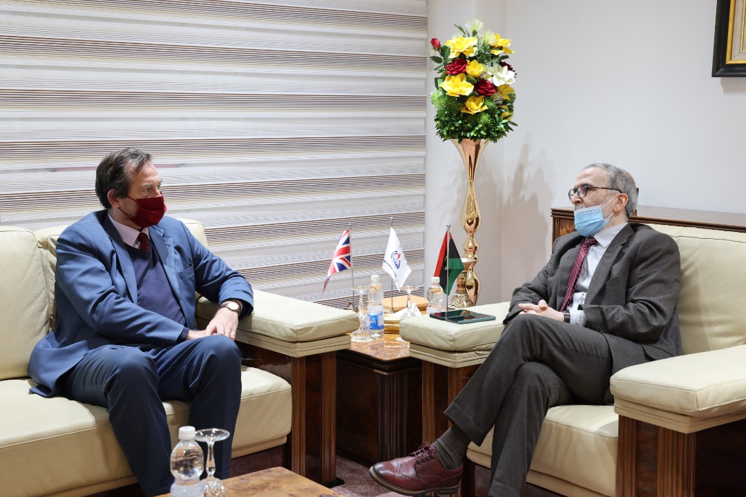 UK Envoy Discusses Prospects of Oil Investments with Libya’s NOC