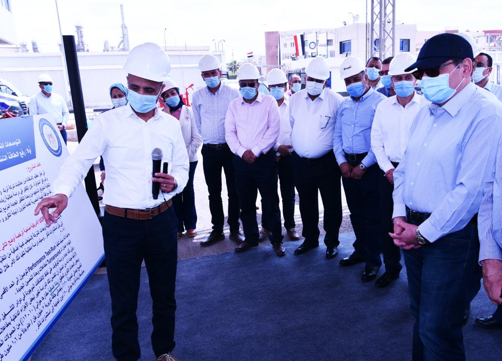 El Molla Inspects New Projects at APC, AMOC, ANRPC