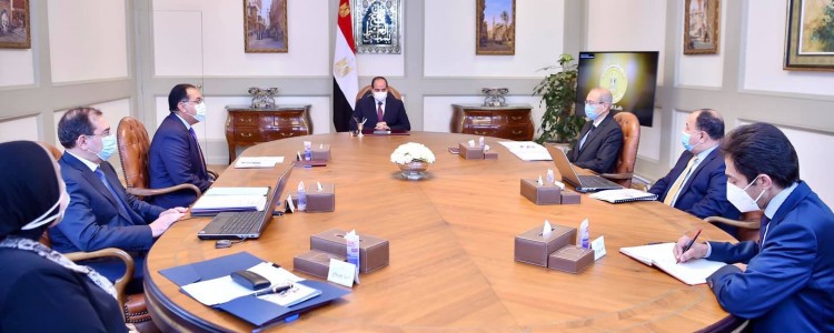 Al-Sisi Calls For Expanding Natural Gas Utilization