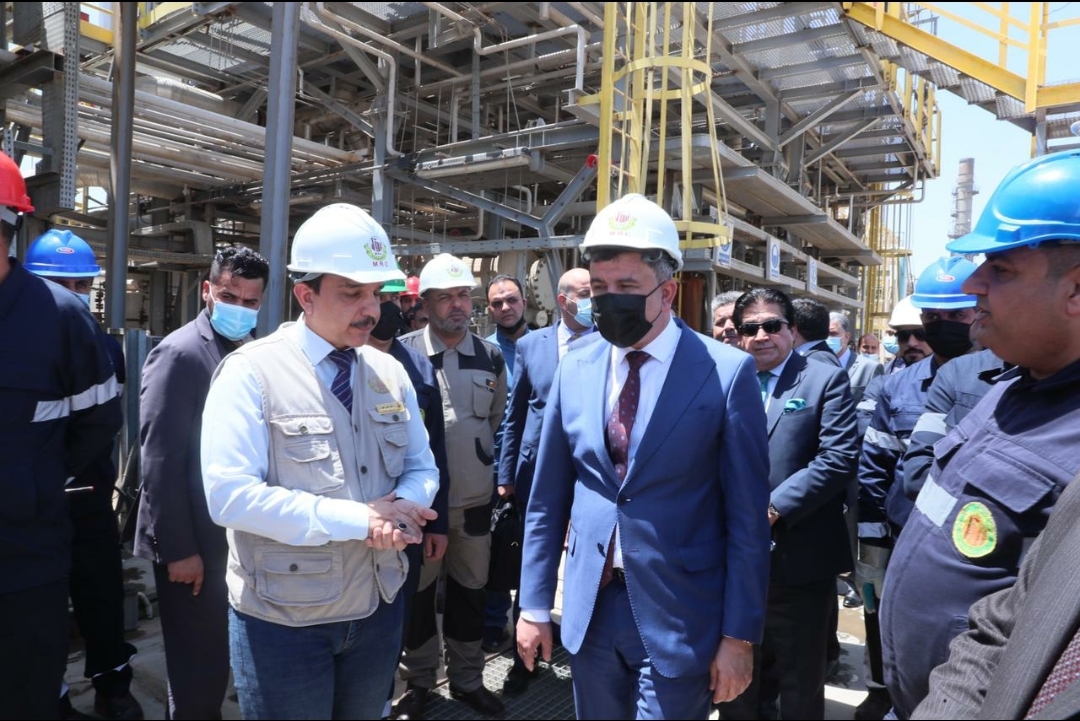 Iraq’s Oil Minister Inaugurates Two Units for Octane, Hydrogen Production