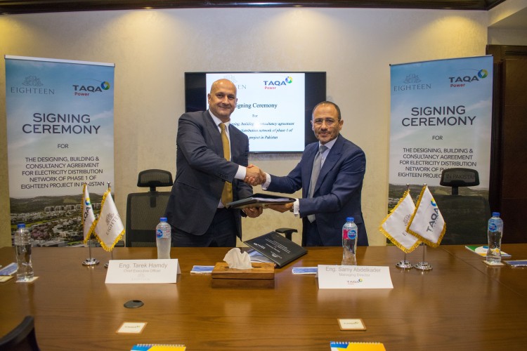 EIGHTEEN, TAQA Power Sign Long-term Agreement for Energy Solutions