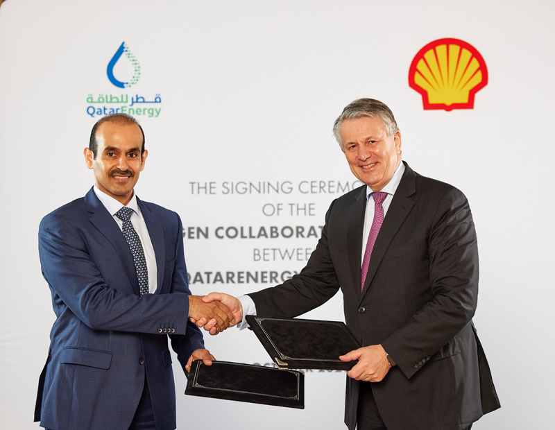 QatarEnergy, Shell Sign Agreement for Developing Hydrogen Projects in UK