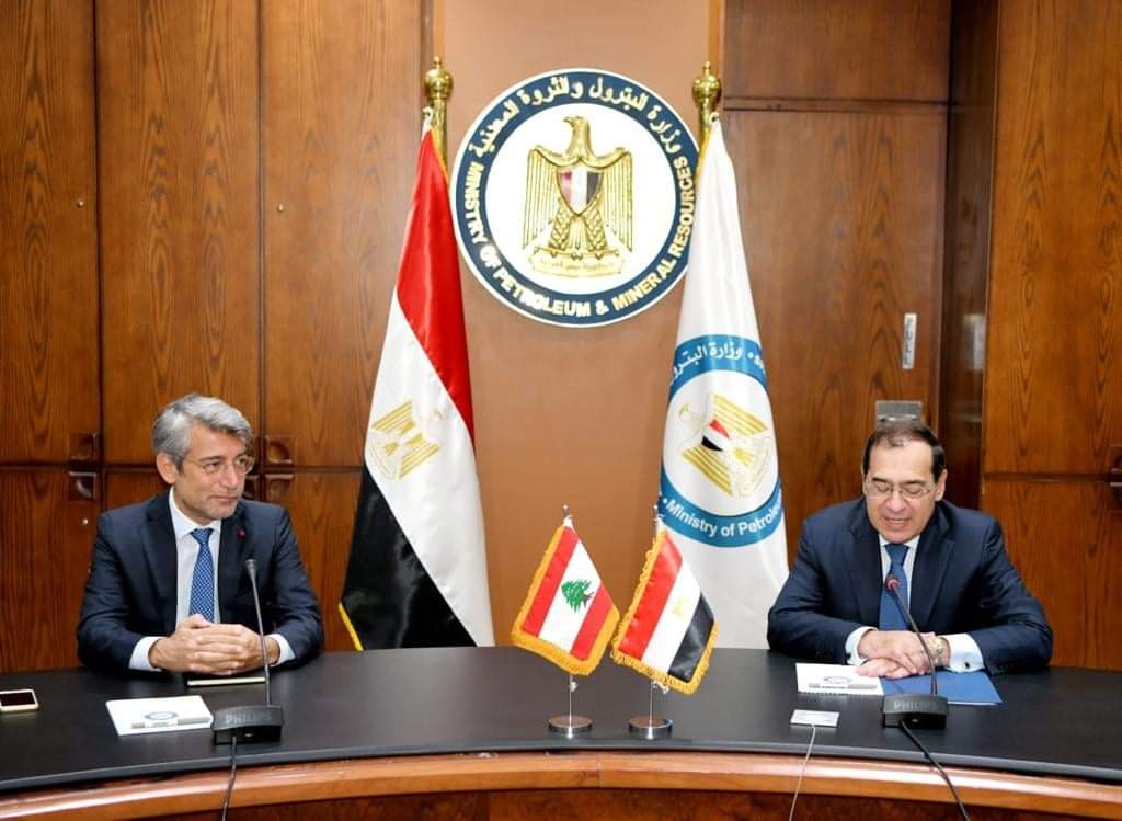 Egypt, Lebanon Hold Bilateral Talks on Natural Gas Supplies
