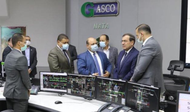 El Molla Inspects Technologically Advanced Gas Network