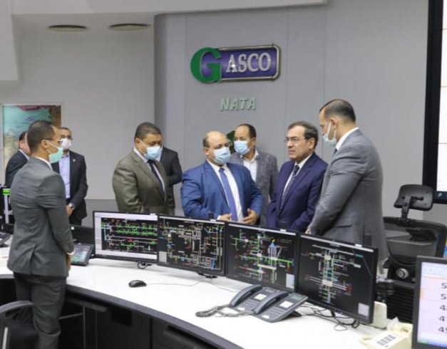 El Molla Inspects Technologically Advanced Gas Network