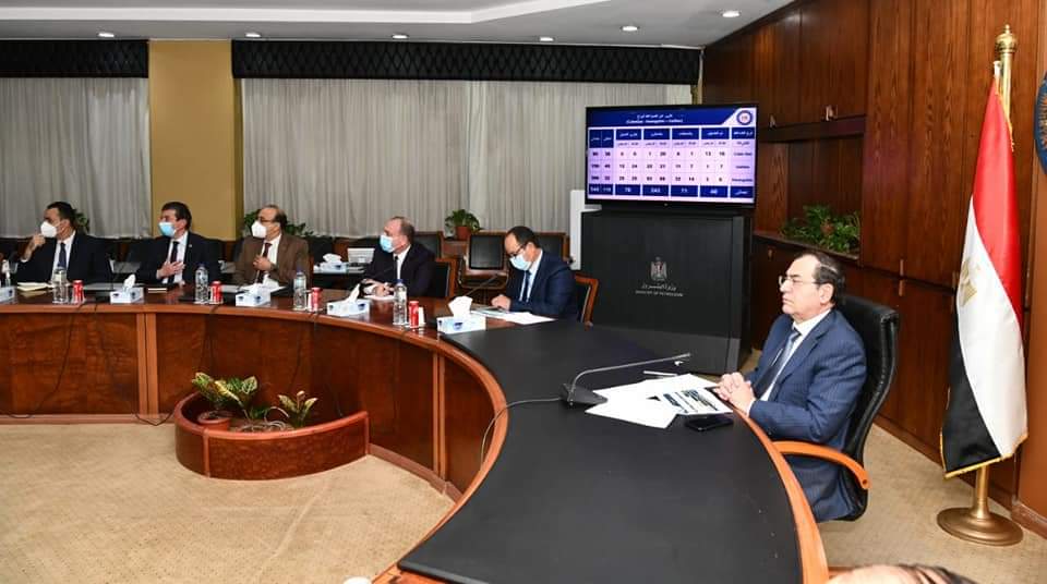 El Molla Reviews Updates of Natural Gas Station Expansion Program