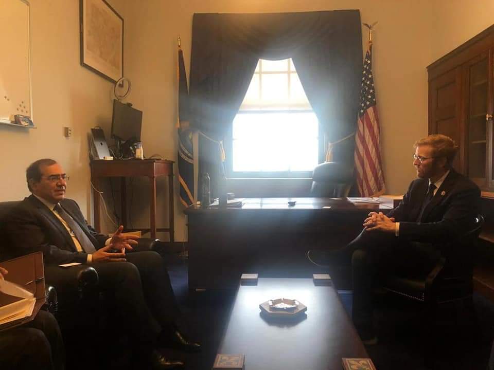 El Molla Discusses EMGF, Climate Change with US Officials in Washington