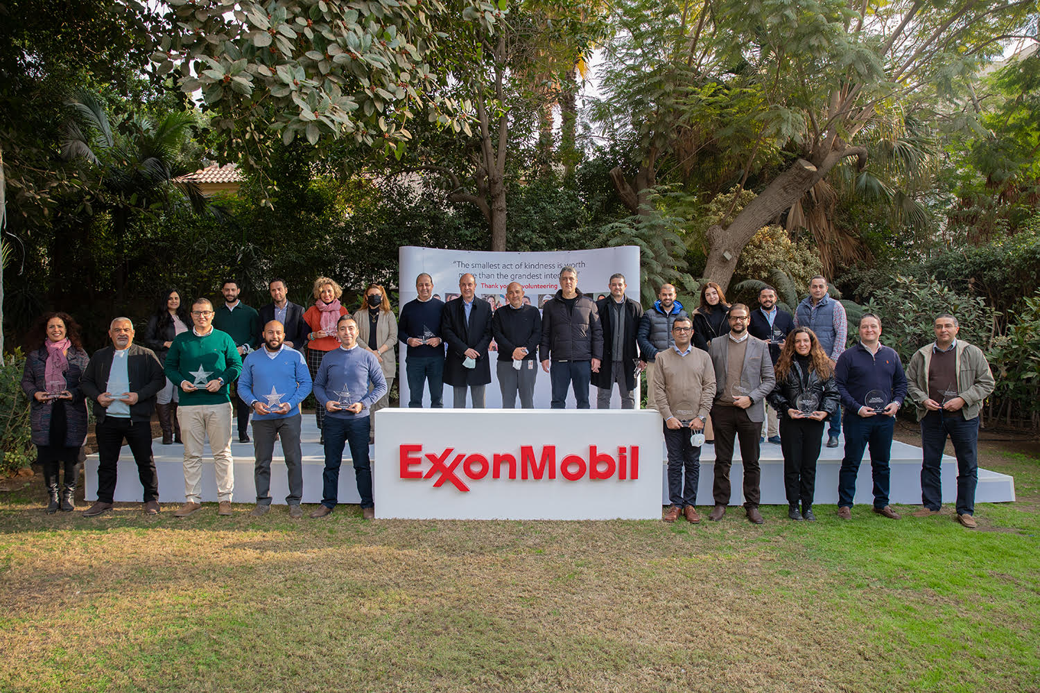 ExxonMobil Egypt Honors Employees Volunteering in CSR Initiatives