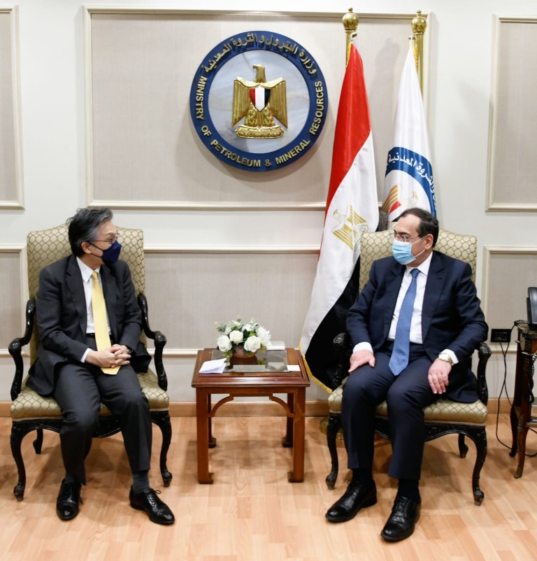 Egypt, Japan Discuss Petroleum, Clean Energy Cooperation