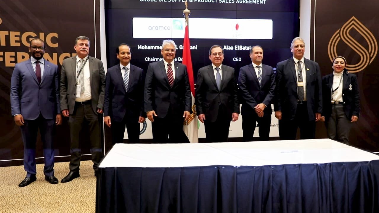 Saudi Aramco Signs Agreement with Egypt’s Petroleum Sector at EGYPS 2022