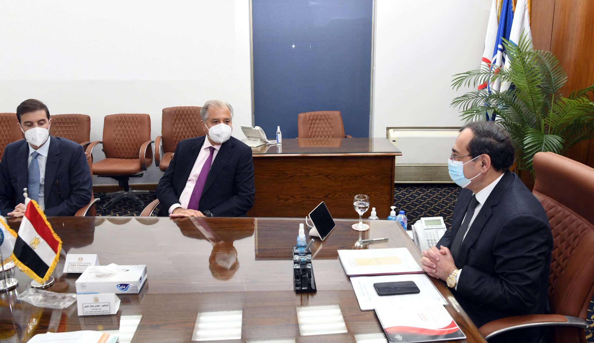 El Molla, Chandris Discuss LNG Transportation Opportunities