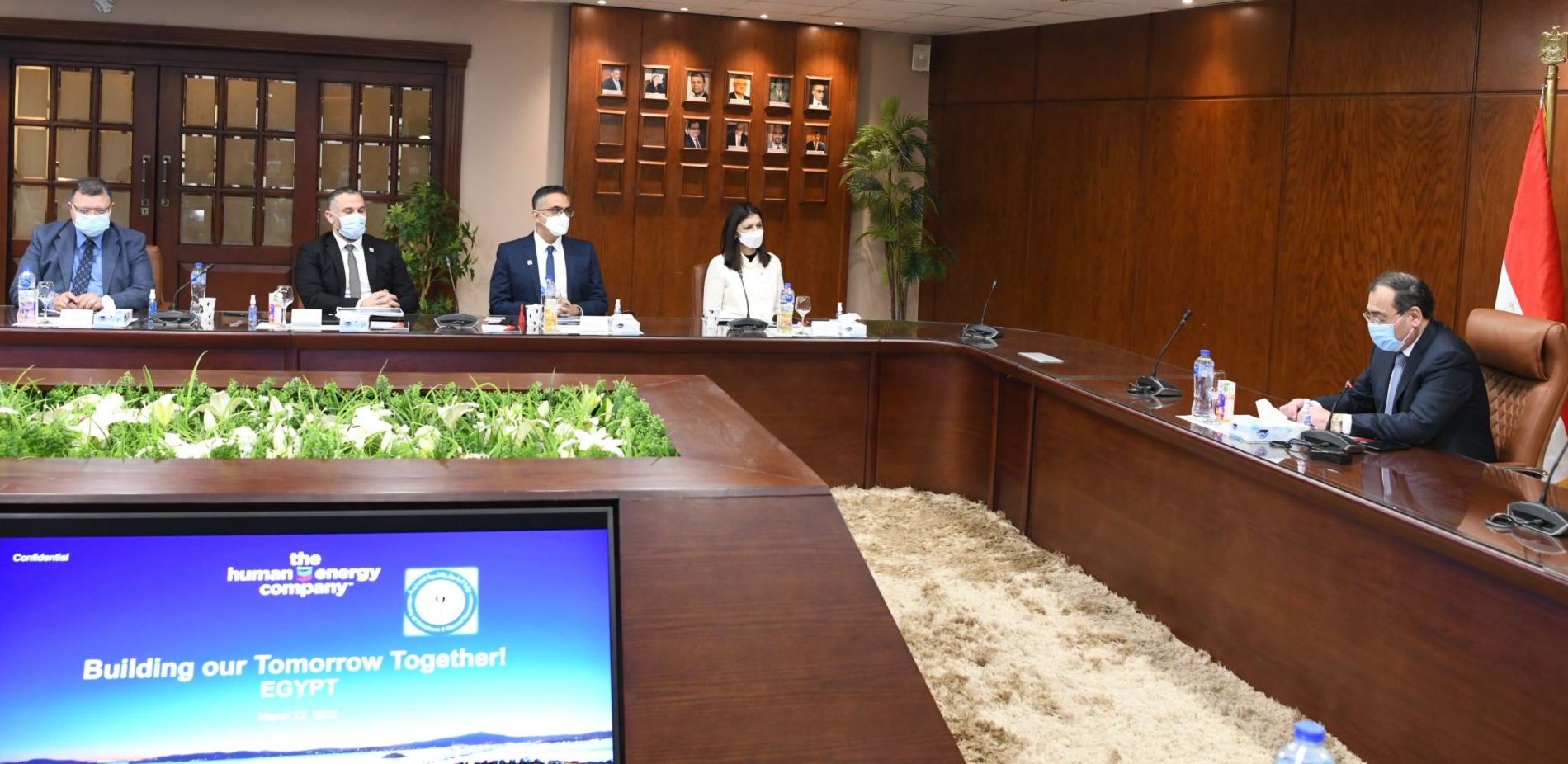 El Molla, Chevron Discuss Boosting Partnership