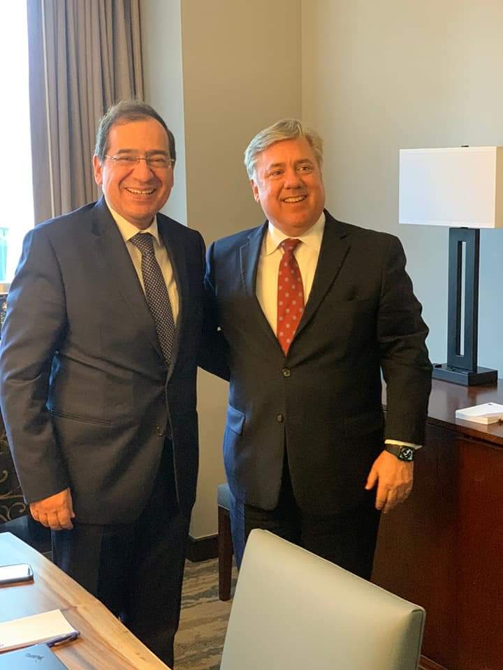 El Molla, Neff Discuss Chevron Activities in Egypt