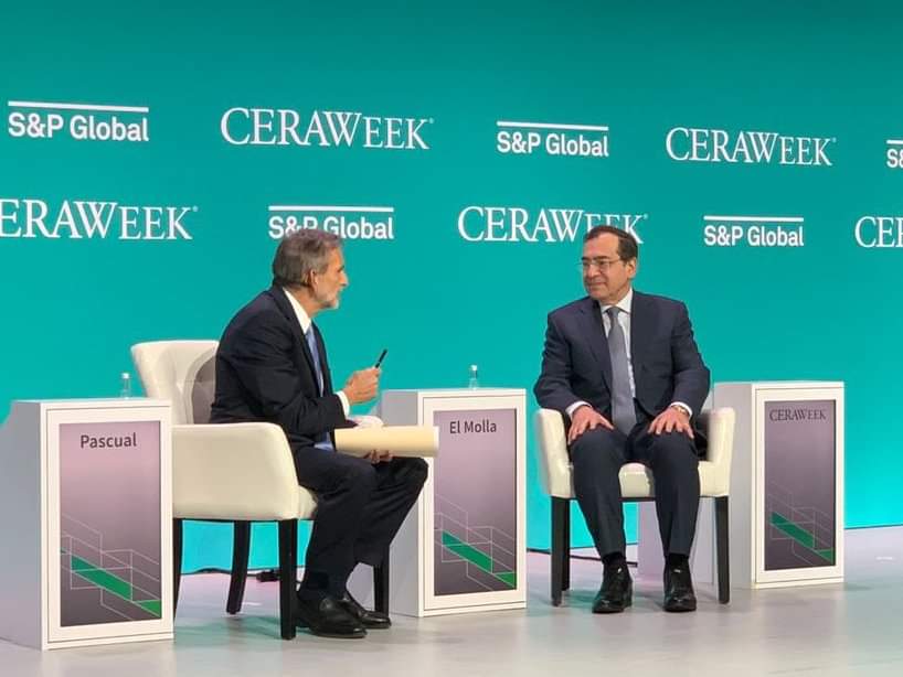 El Molla Highlights Egypt Strategy at CERAWeek’s Energy Transition Session
