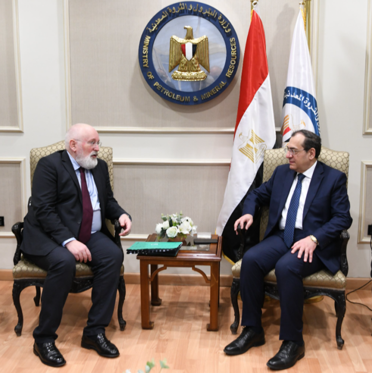 El Molla, European Commission Vice-President Discuss Energy Cooperation