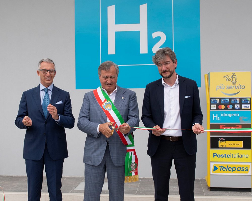 Eni Opens First Hydrogen Refueling Station in Venice Mestre