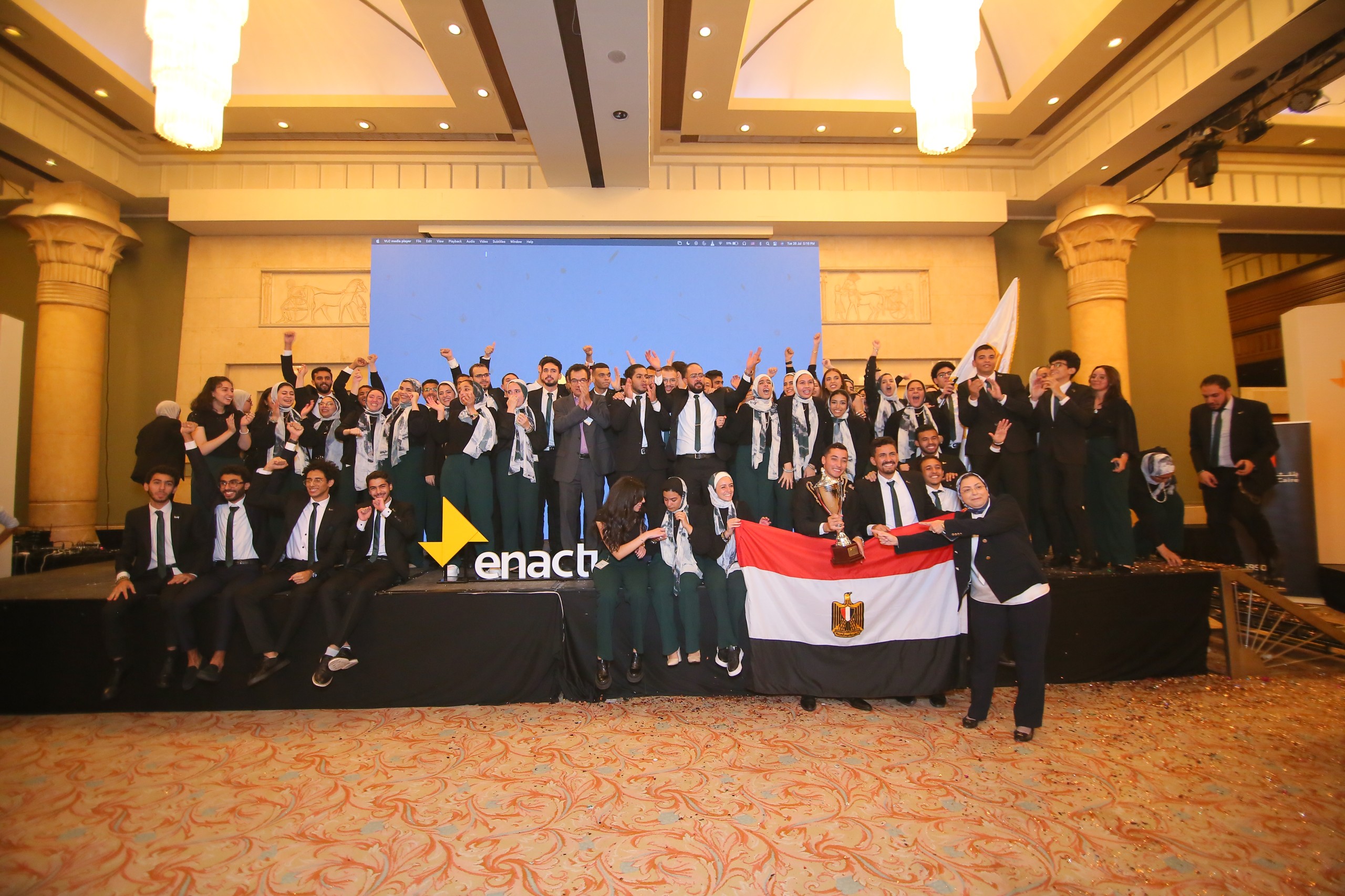 ExxonMobil Egypt Praises Enactus Egypt’s Champion