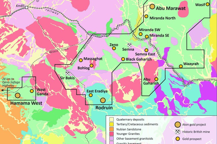 Aton Completes Hamama West Gold-Silver Drilling Program