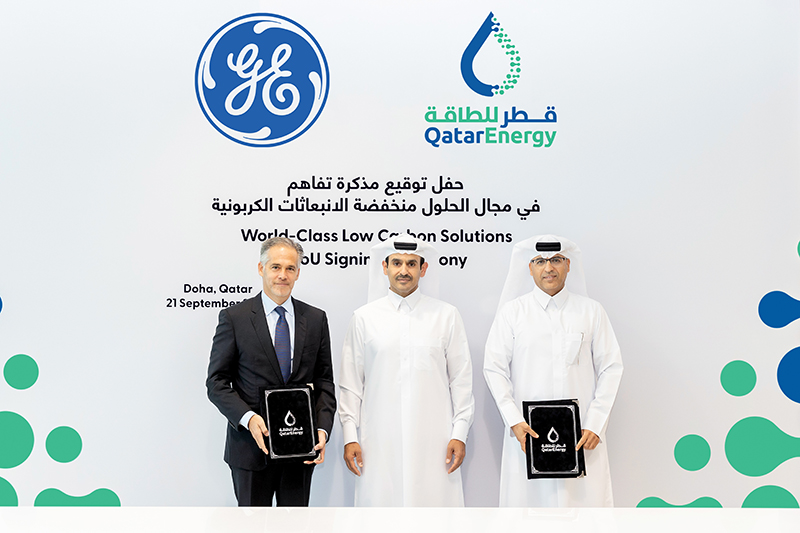 QatarEnergy, GE Ink MoU to Develop Carbon Capture Roadmap