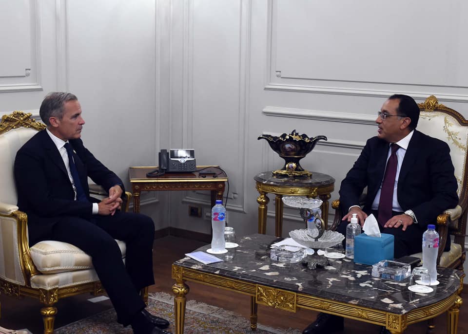 Madbouly, UN Envoy Discuss Emissions Reduction Efforts