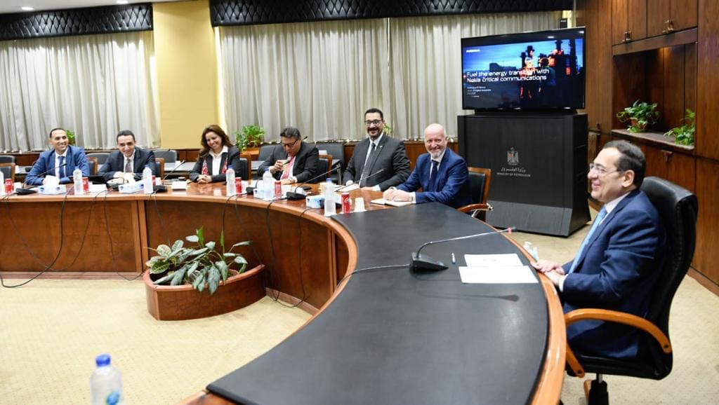 El Molla Discusses Digitalization Opportunities in  Egyptian Petroleum Sector with Nokia