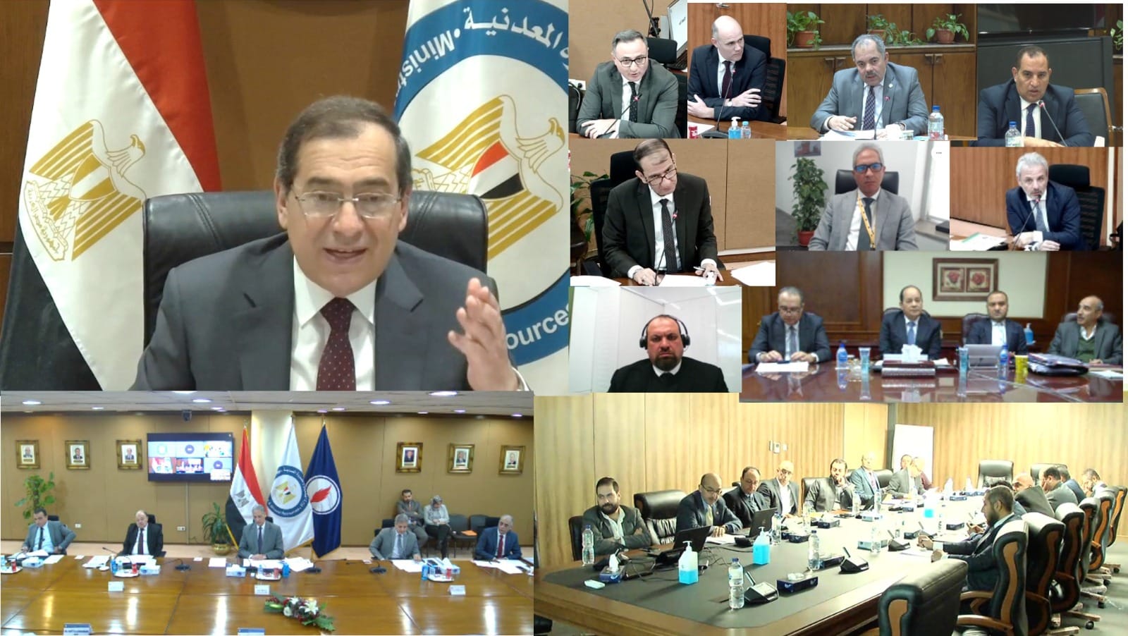 El Molla Approves Agiba, Pharaonic Petroleum Budget Plans for FY 2023/24