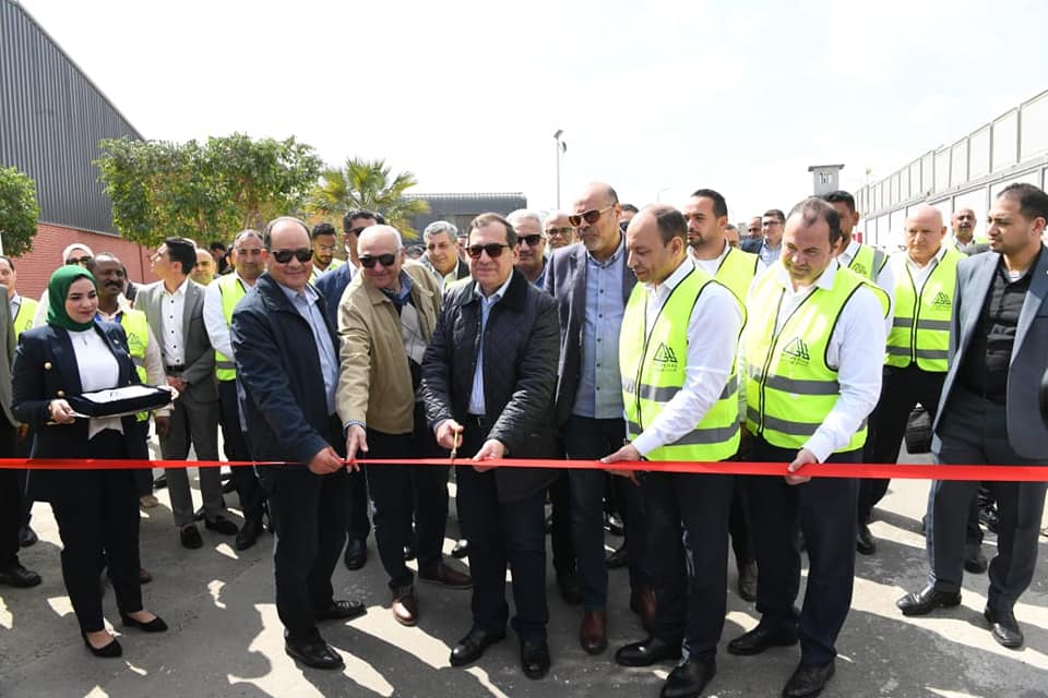 El Molla Inaugurates Project for Developing Workshops of Egypt Gas
