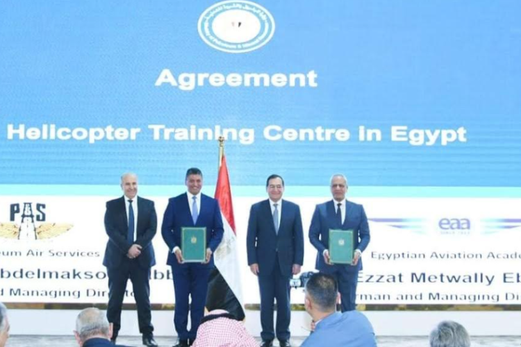 Petroleum Air Services, Egyptian Aviation Academy to Establish Training Center for Helicopter Pilots