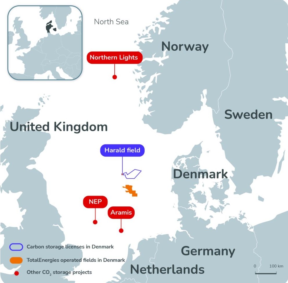 TotalEnergies Awarded Two CO2 Storage Licenses in the Danish North Sea