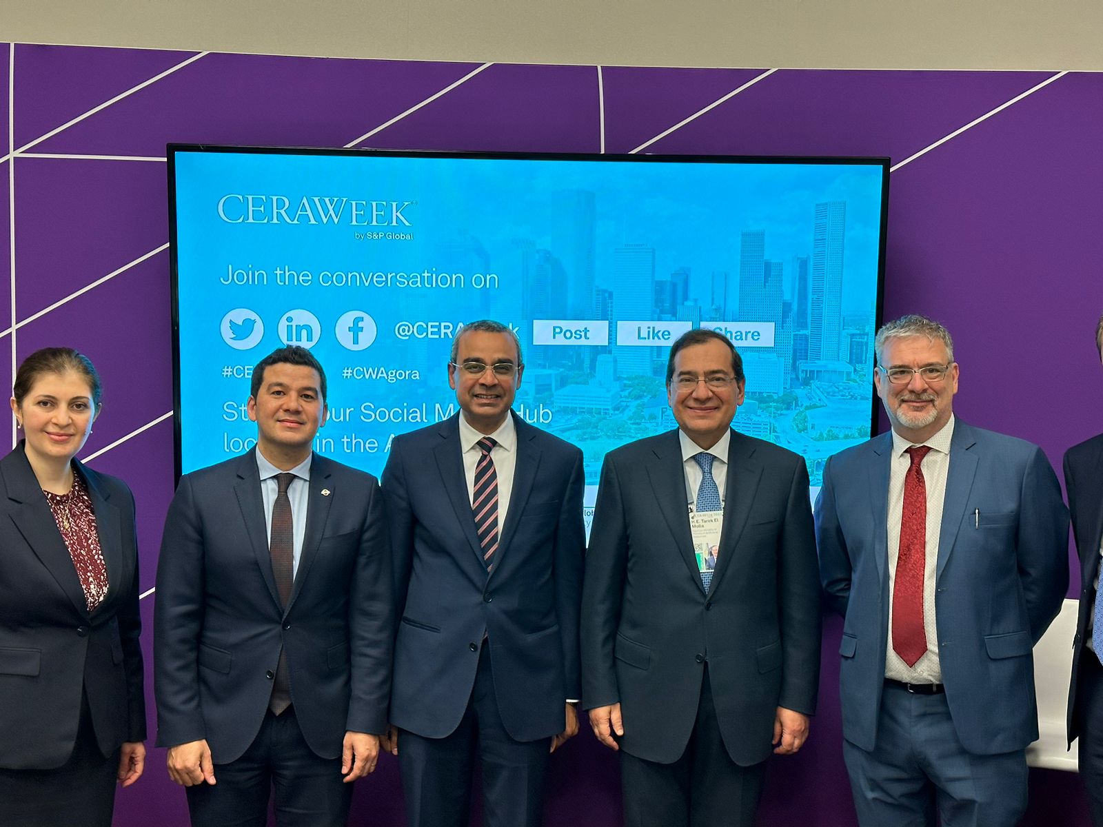 El Molla Attends Session on EMGF at CERAWeek