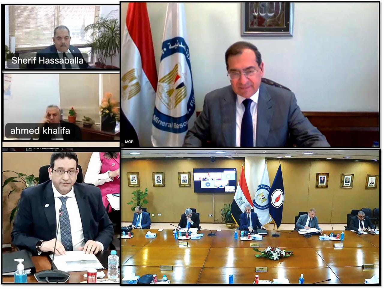 El Molla Praises the 2022 Achievements of the Petroleum Marine Services Company