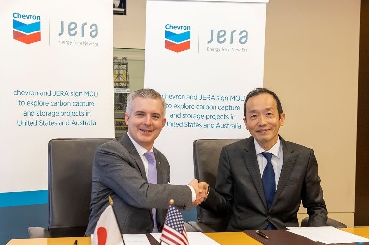 Chevron, JERA Ink MoU to Explore CCS Projects in the US, Australia