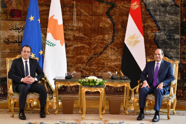 El Sisi Discusses Energy Cooperation with Cypriot President