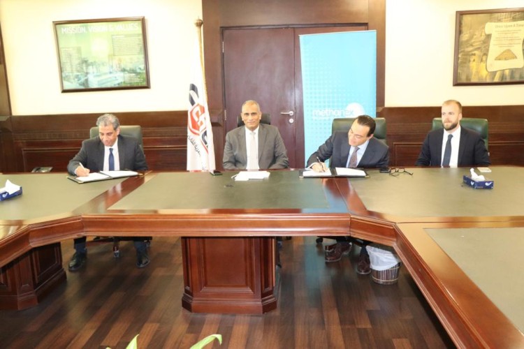 Methanex Egypt, SMD Sign Methanol Pipeline Construction, Maintenance Agreement